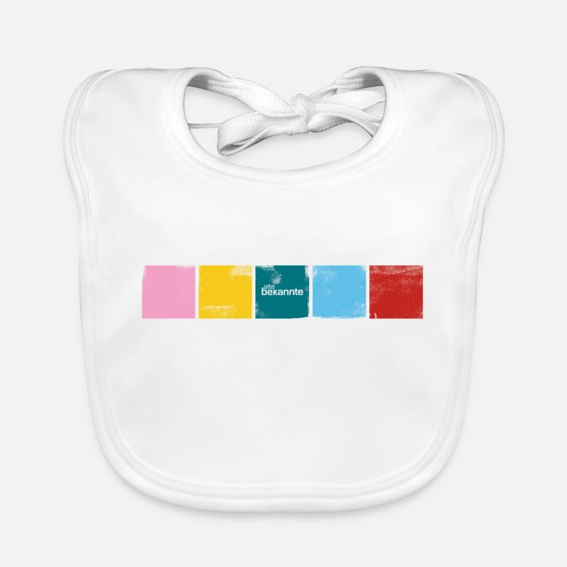 "Stabil" Farben Baby Bio-Lätzchen