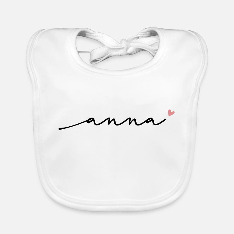 Nom cursif d’Anna Bavoir bio Bébé