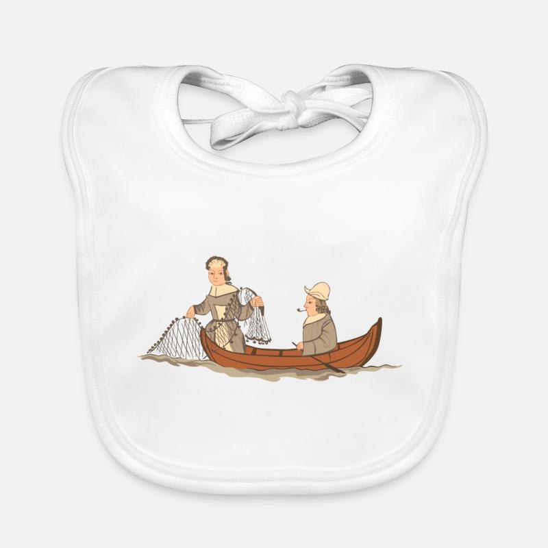 Pêcheur de Gävle Bavoir bio Bébé