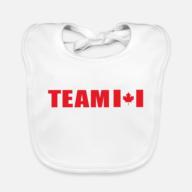 Soutenez Équipe Canada Bavoir bio Bébé