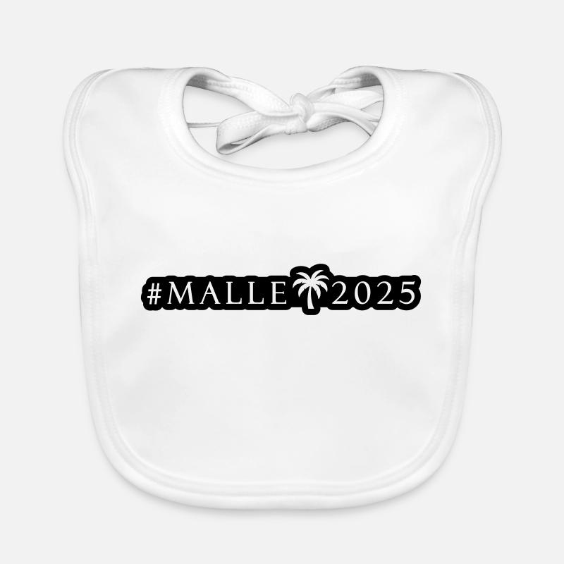 Malle 2025 Bavoir bio Bébé