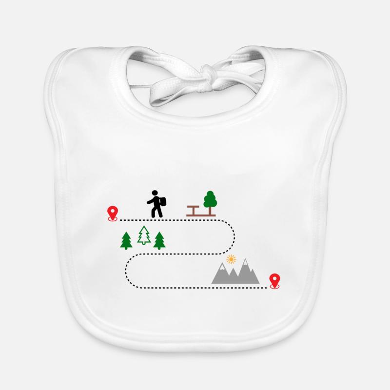 wandern Baby Bio-Lätzchen