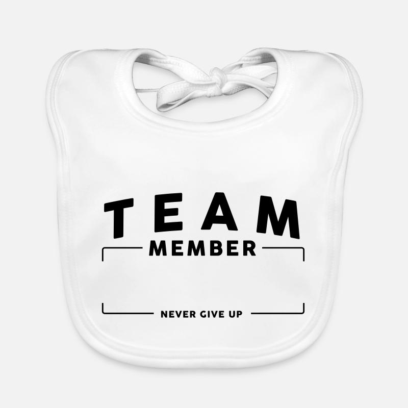 Team Team personalisierbar Baby Bio-Lätzchen