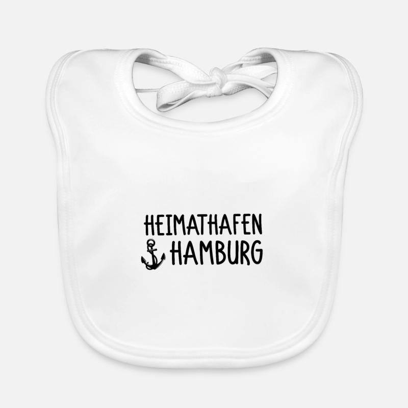Heimathafen Hamburg Baby Bio-Lätzchen
