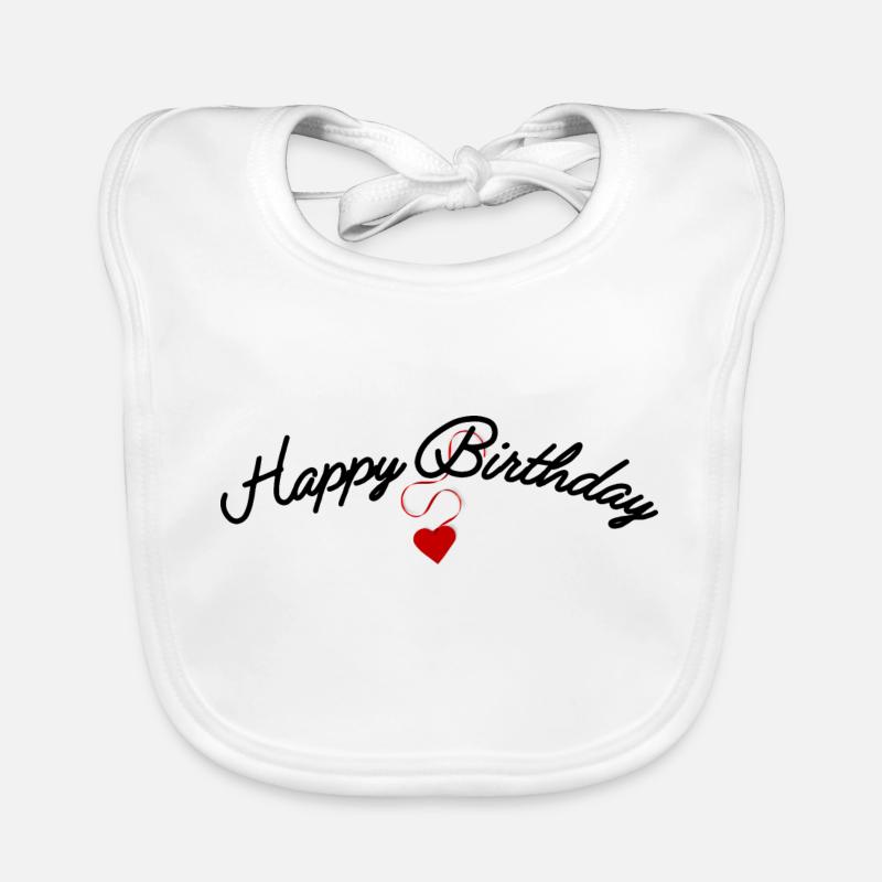 Bon anniversaire Bavoir bio Bébé