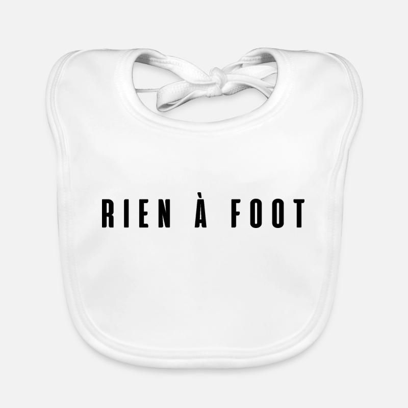 rien à foot Bavoir bio Bébé