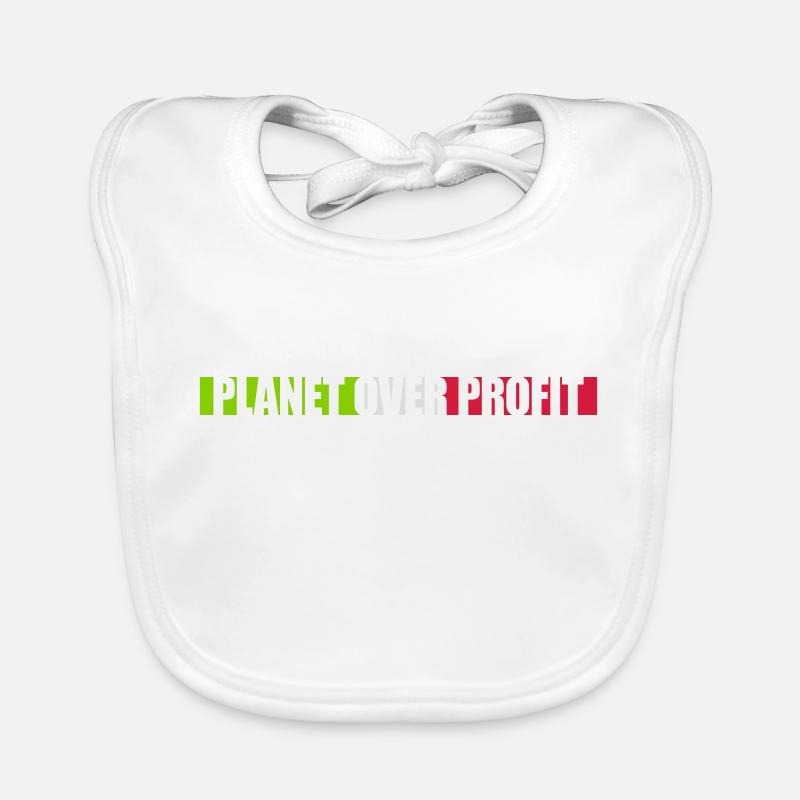 Planète sur le devis de profit Bavoir bio Bébé