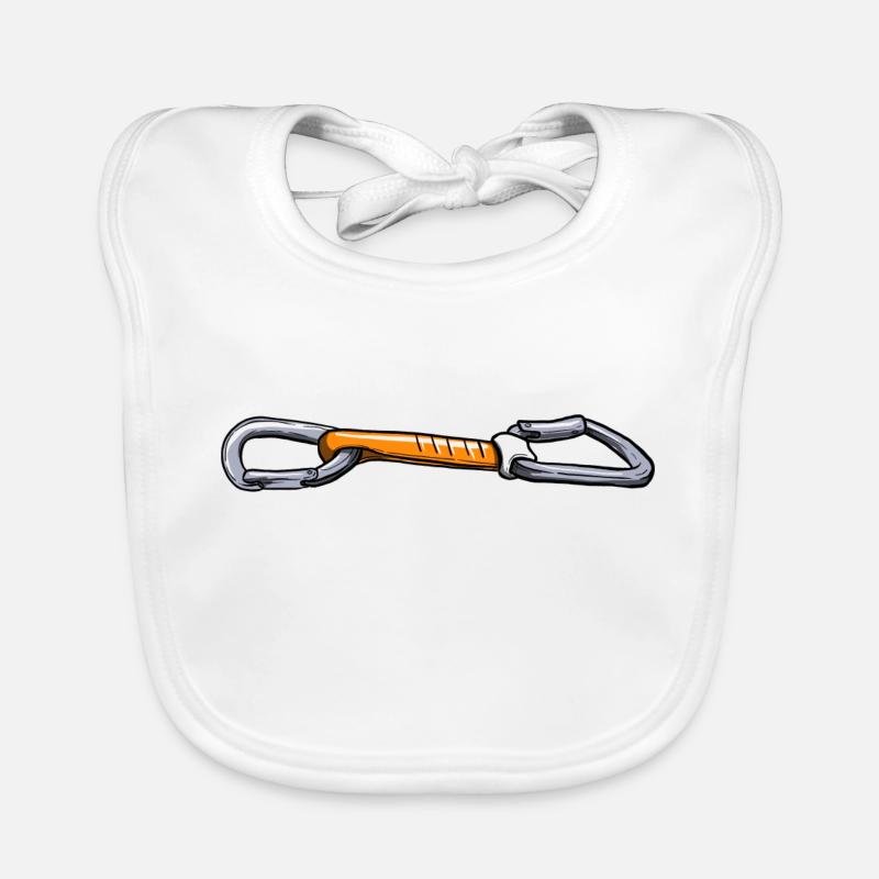 Expressschlinge - climbing quickdraw Organic Baby Bibs