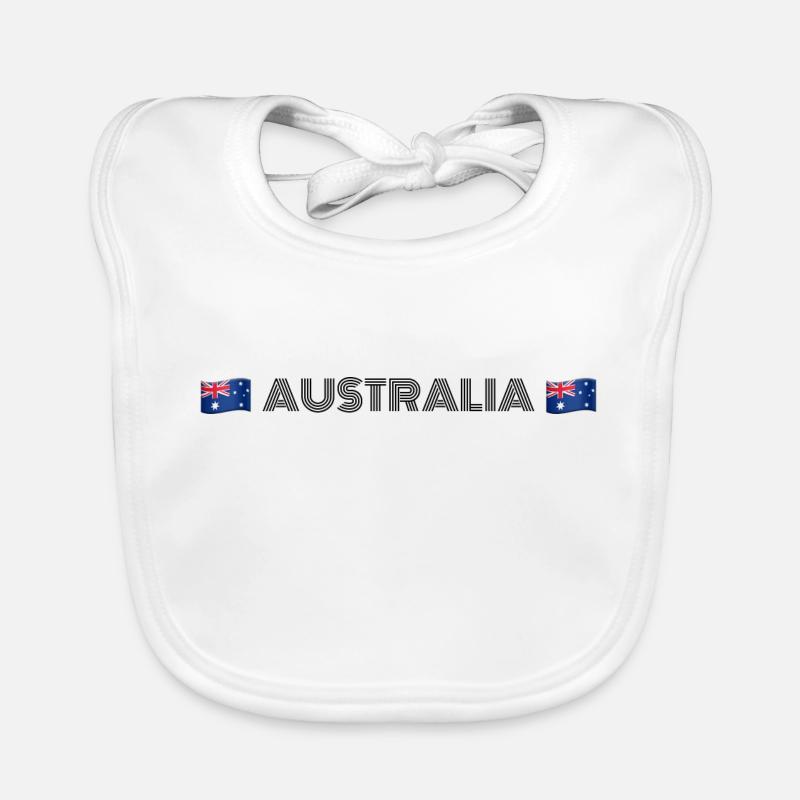 AUSTRALIA Bavoir bio Bébé
