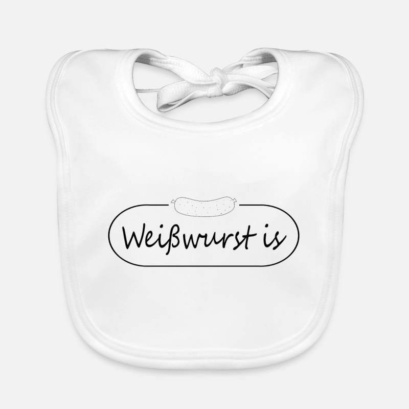 Weißwurst is Baby Bio-Lätzchen