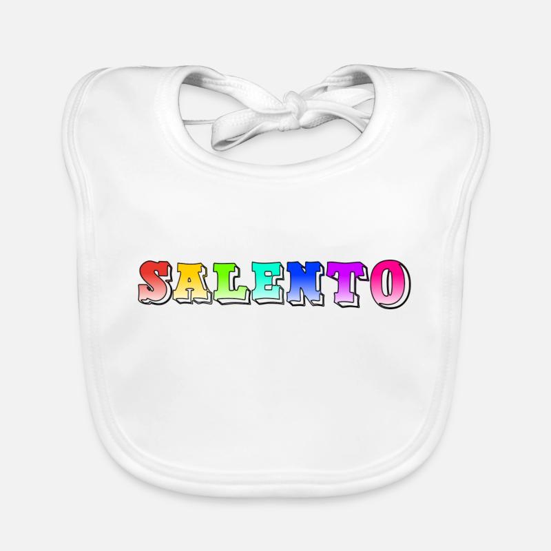 Farbenfroher Salento Baby Bio-Lätzchen