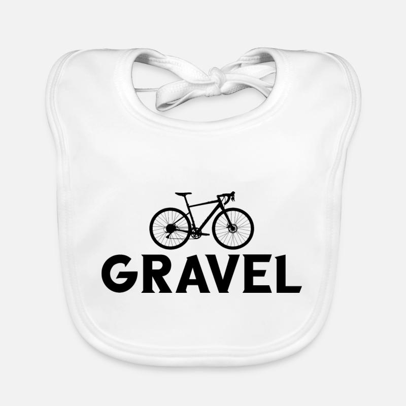 vélo de gravier cycliste cycliste cycliste Bavoir bio Bébé