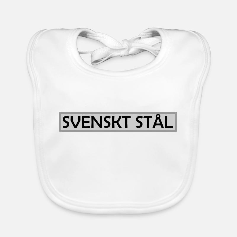 Schwedischer Stahl Baby Bio-Lätzchen