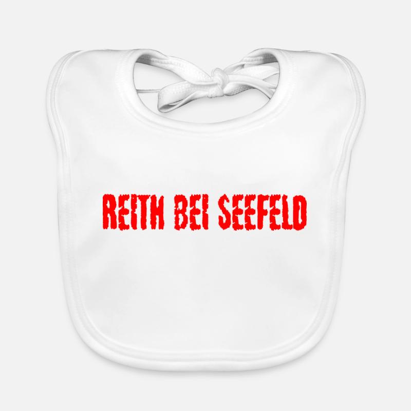 Reith bei Seefeld texte rouge Bavoir bio Bébé