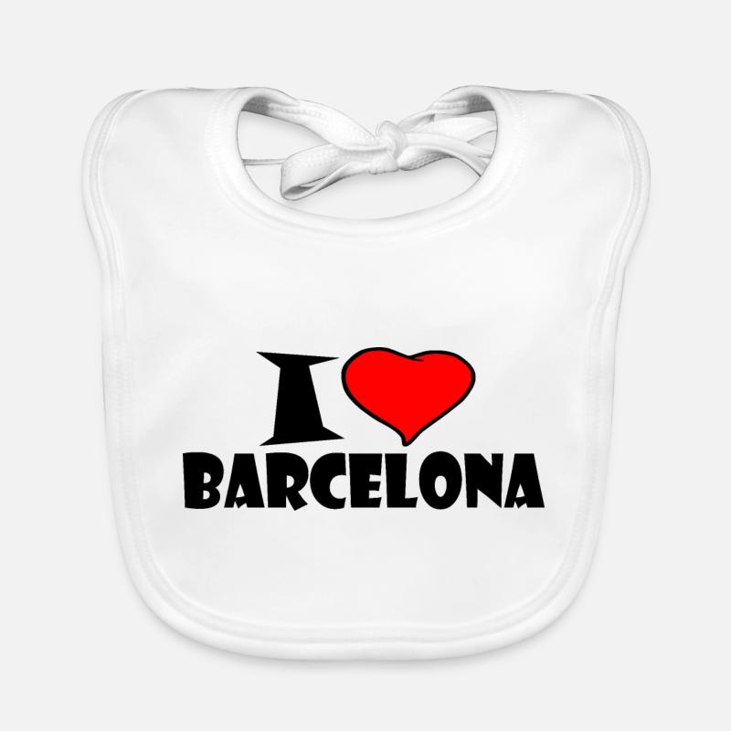 Barcelone Bavoir bio Bébé