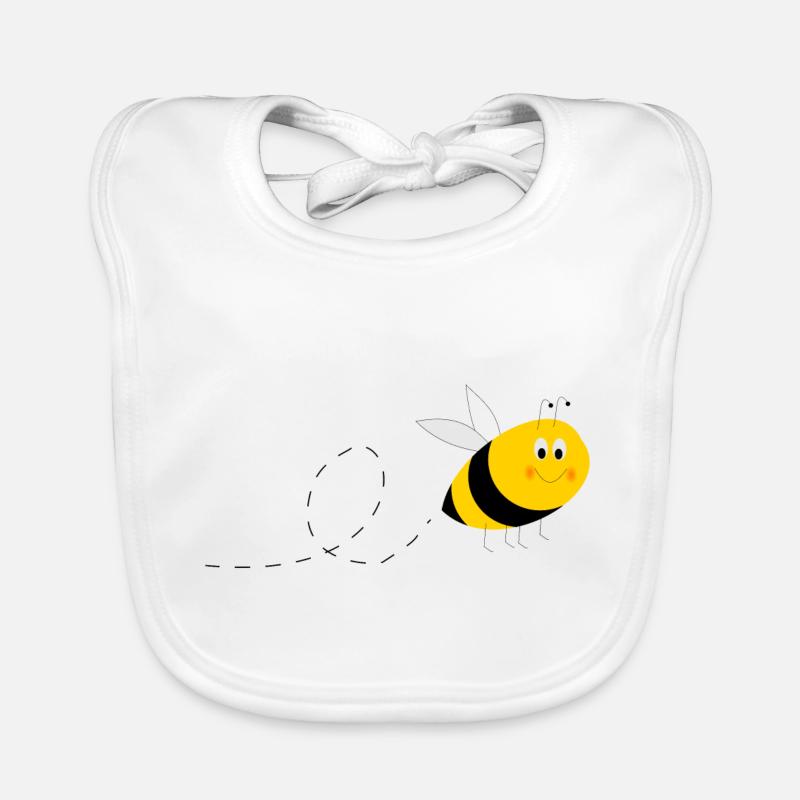 small bee Organic Baby Bibs
