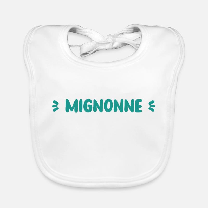 Mignonne Bavoir bio Bébé