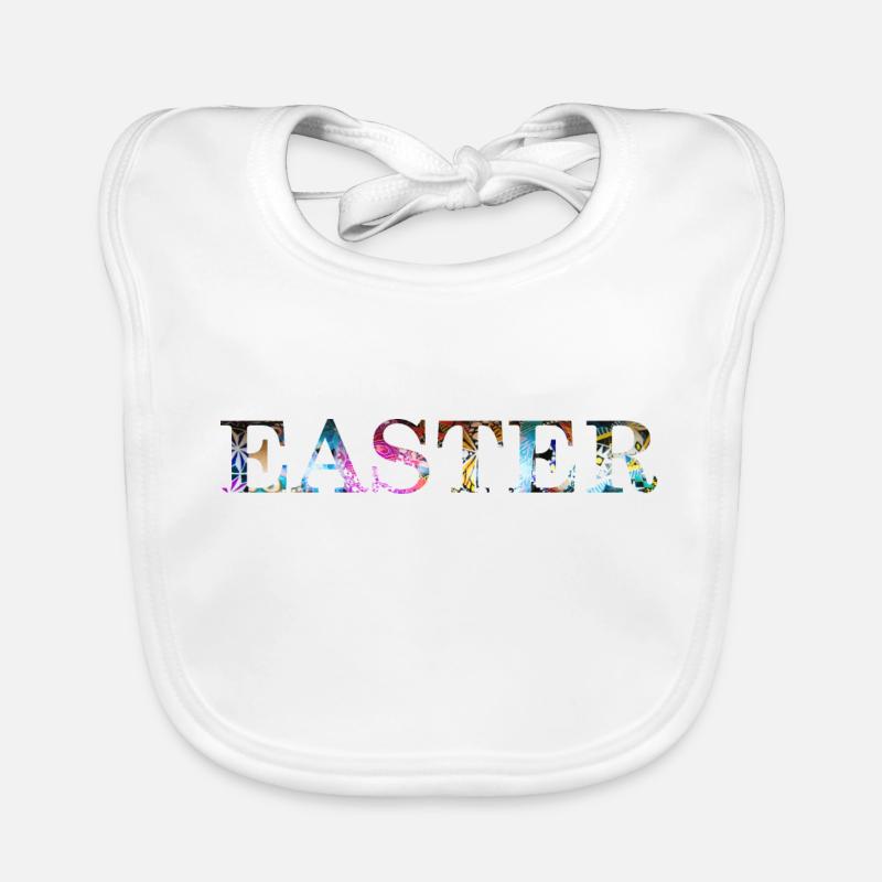 Easter Organic Baby Bibs