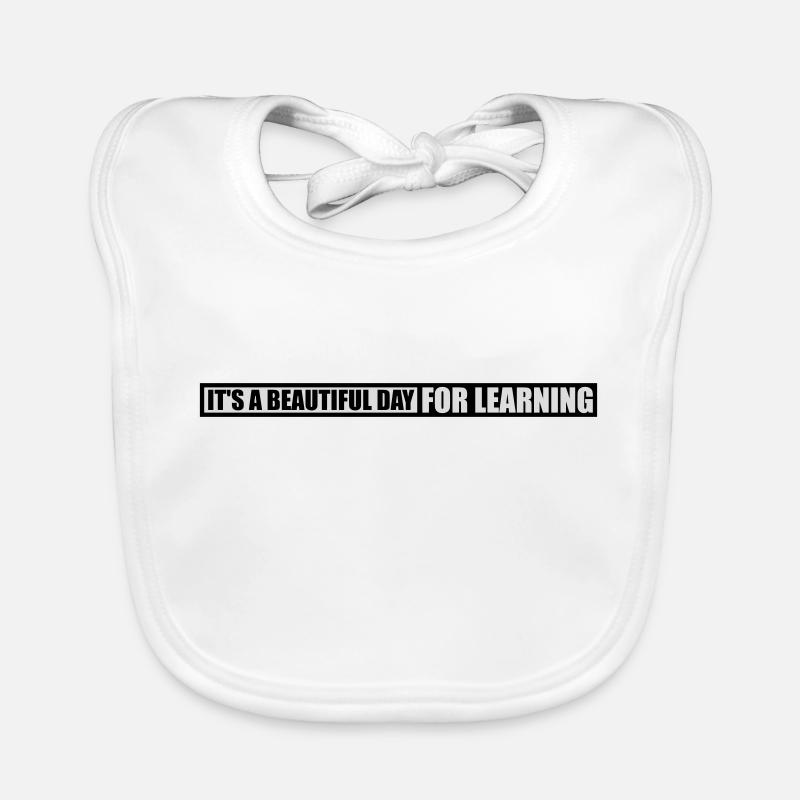 belle journée pour apprendre Bavoir bio Bébé