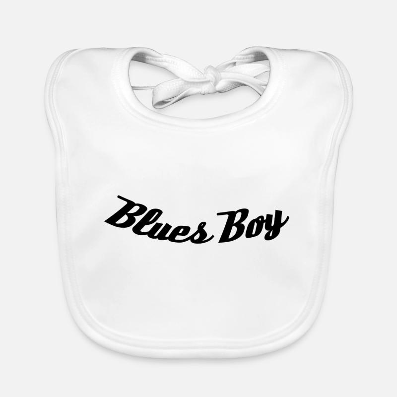 Blues Boy Baby Bio-Lätzchen
