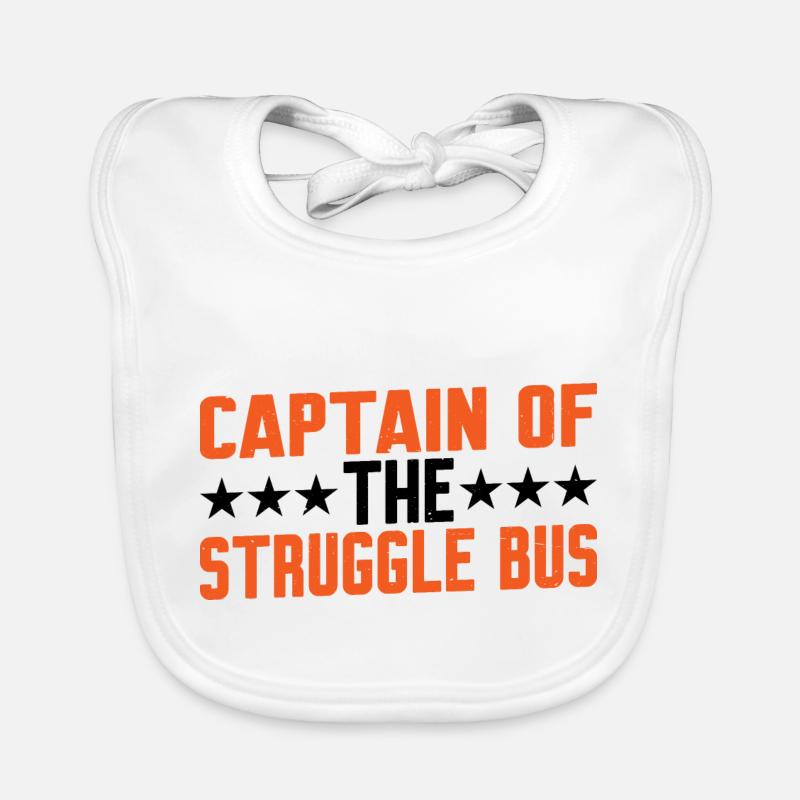 Capitaine du bus de lutte 6 Bavoir bio Bébé