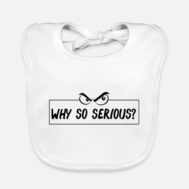 Why so serious? Baby Bio-Lätzchen