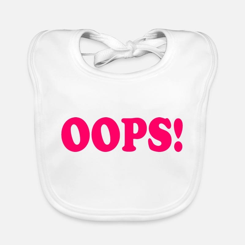 Oops Organic Baby Bibs