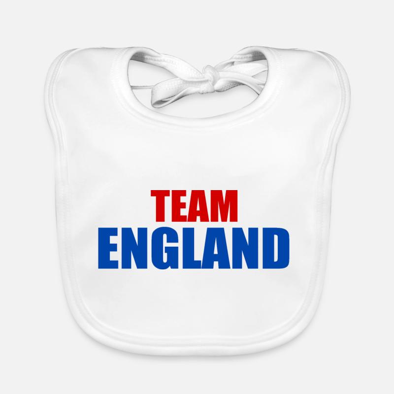Inghilterra Bavaglino ecologico per neonato
