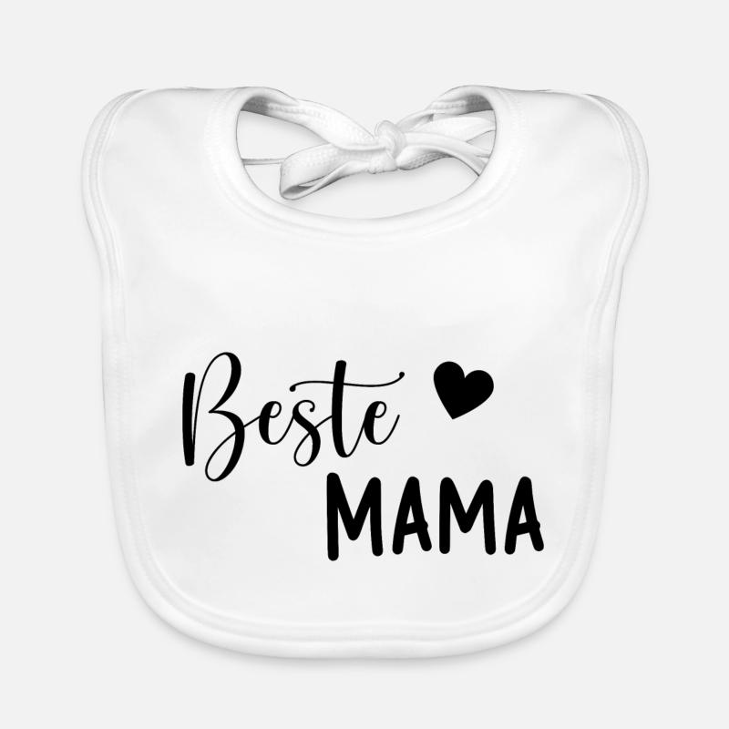 Beste Mama Geschenkidee Baby Bio-Lätzchen