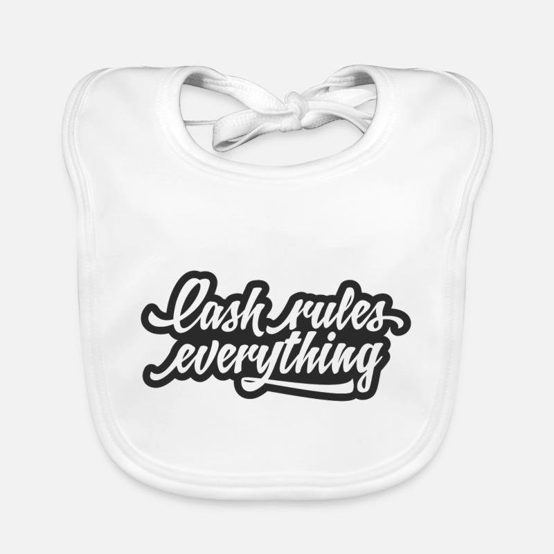 Cash rules everything Baby Bio-Lätzchen