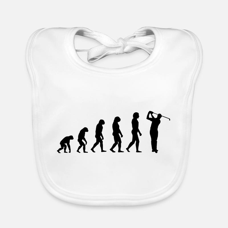 Evolution du golfeur Bavoir bio Bébé