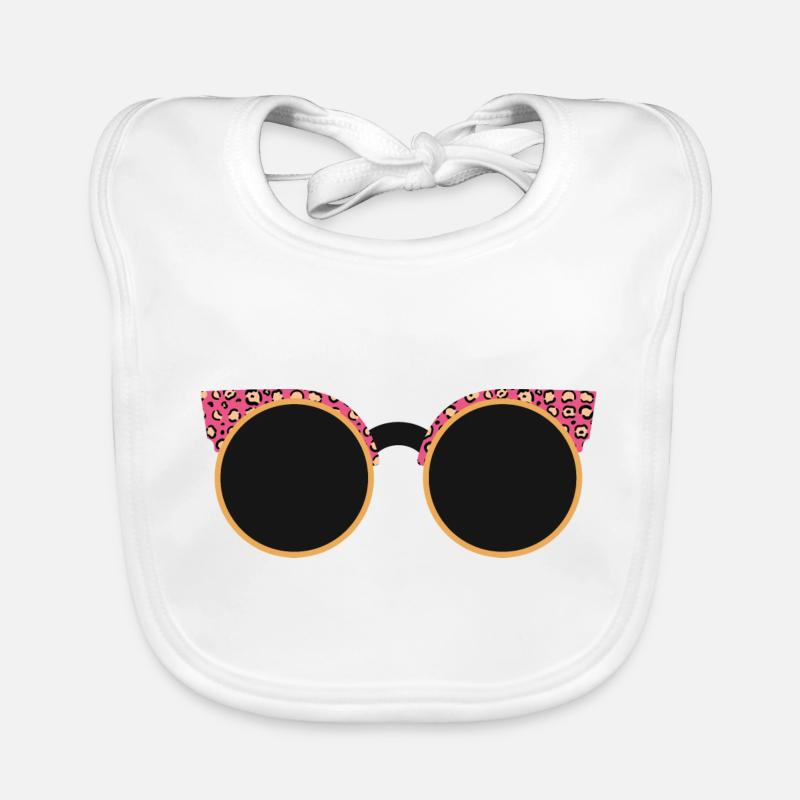 Sonnenbrille mit Durchblick Geschenk Optik Design Baby Bio-Lätzchen