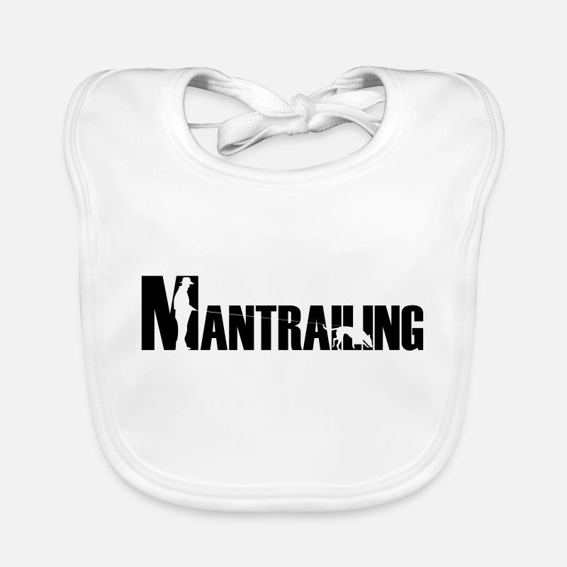 Mantrailing Malinois / Schäferhund Baby Bio-Lätzchen