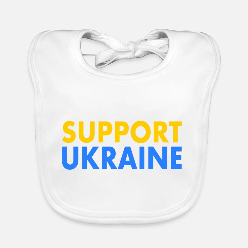 Support ukraine Baby Bio-Lätzchen
