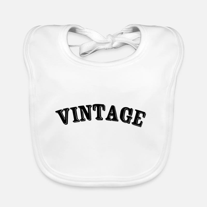Vintage Organic Baby Bibs