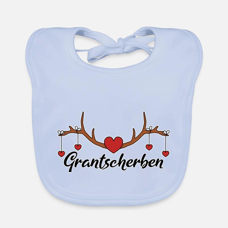 Dialekt Grantscherben Baby Bio-Lätzchen