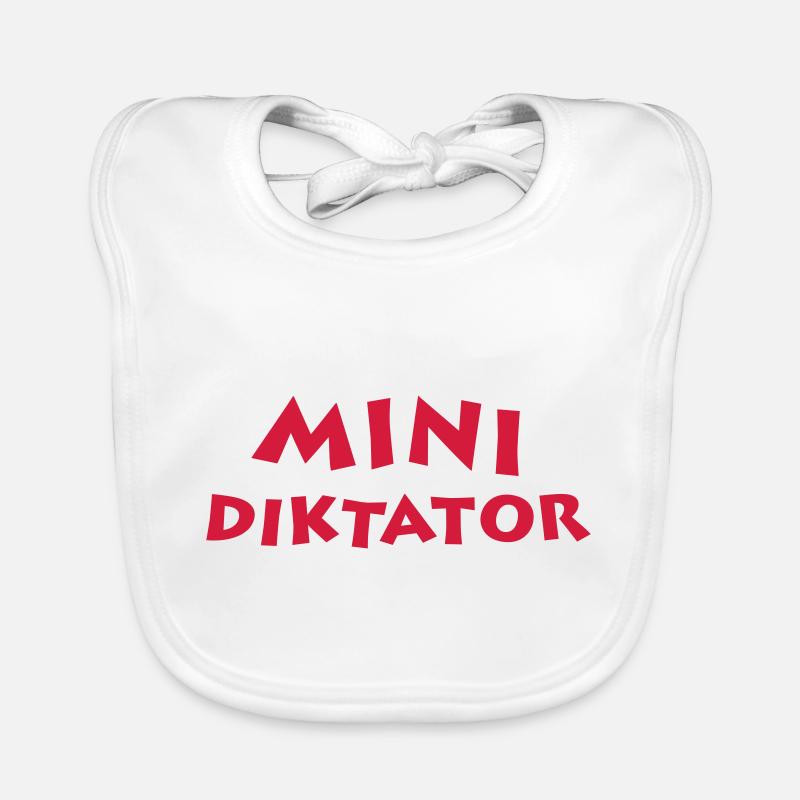 Minidiktator 1farbig Baby Bio-Lätzchen