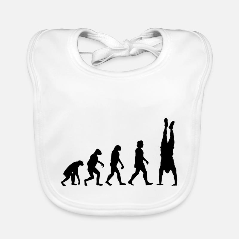 Evolution du renversé Bavoir bio Bébé