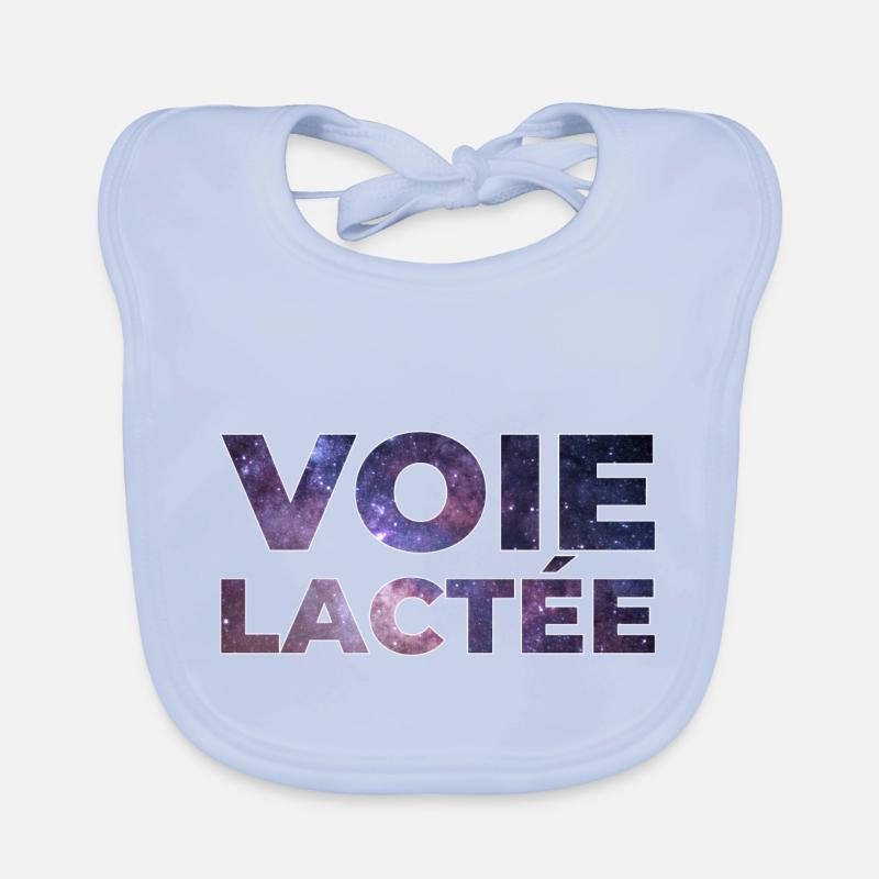 Voie lactée Bavoir bio Bébé