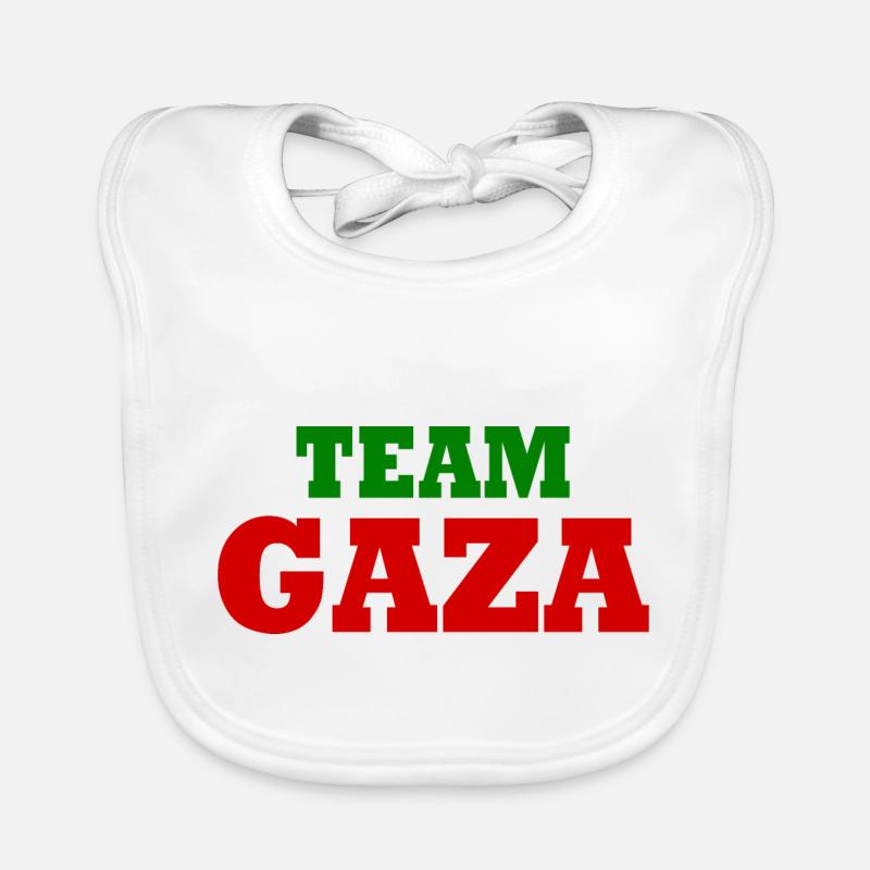 Team gaza Bavoir bio Bébé