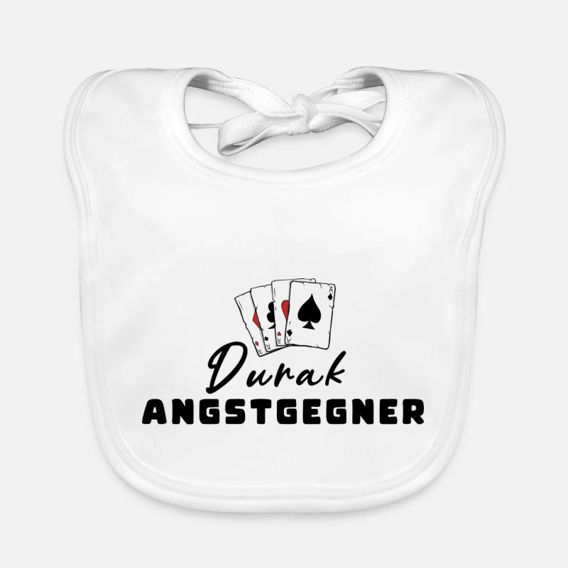 Durak Fear Opponent Organic Baby Bibs