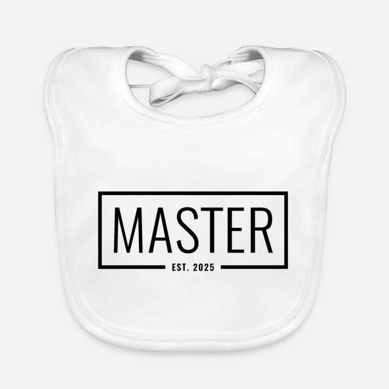 Master Est. 2025 Baby Bio-Lätzchen