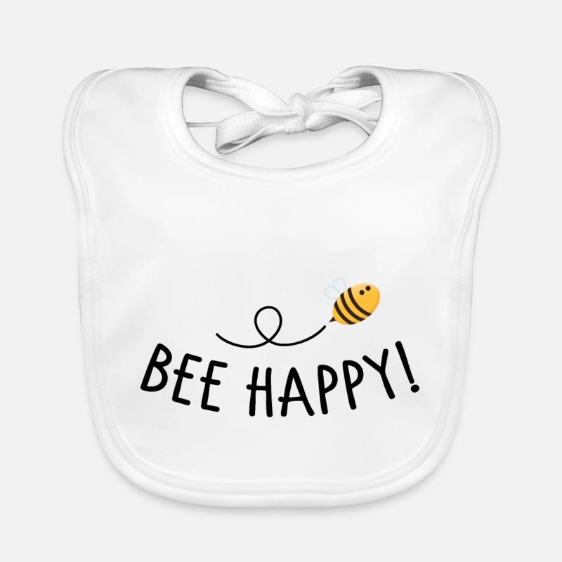 Bee happy Organic Baby Bibs