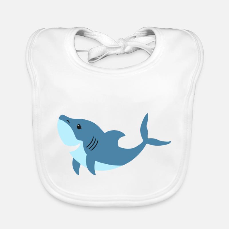 Shark Organic Baby Bibs