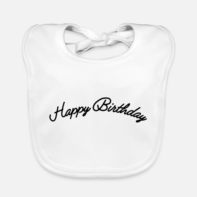 Bon anniversaire Bavoir bio Bébé