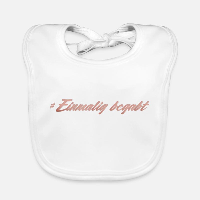 Einmalig begabt Baby Bio-Lätzchen