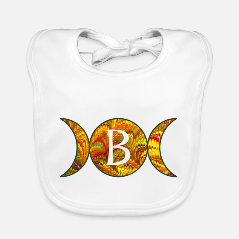 Phases de la Lune E 38 B Bavoir bio Bébé