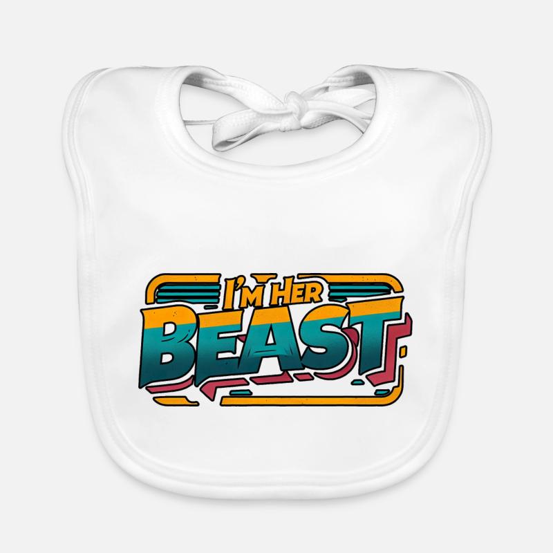 Je suis sa bête 9 Bavoir bio Bébé