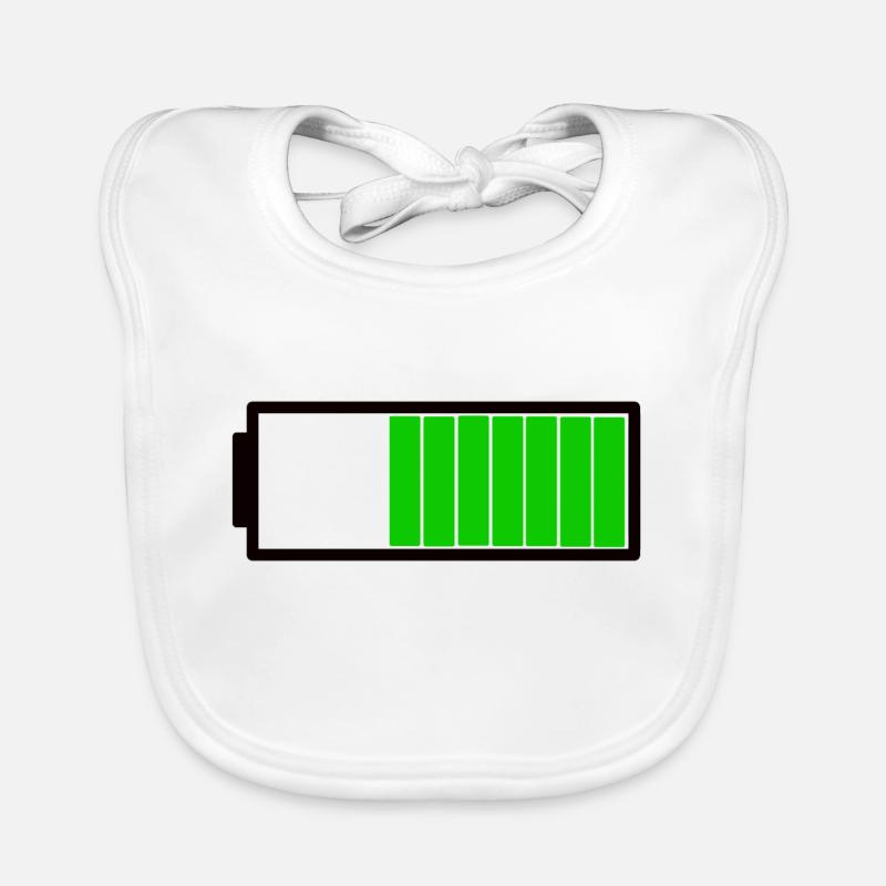 Charging bar battery Organic Baby Bibs