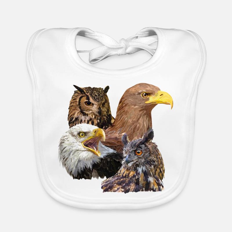Rapaces Bavoir bio Bébé